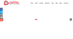 Desktop Screenshot of capitalmortgages.com